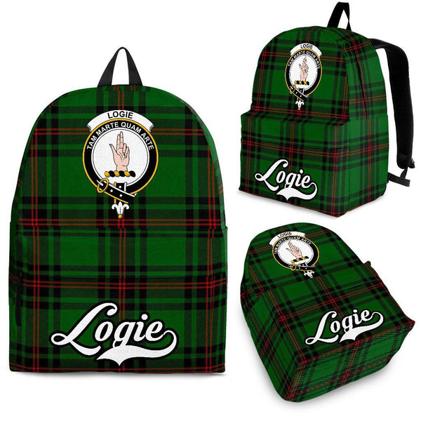 Logie Tartan Crest Backpack