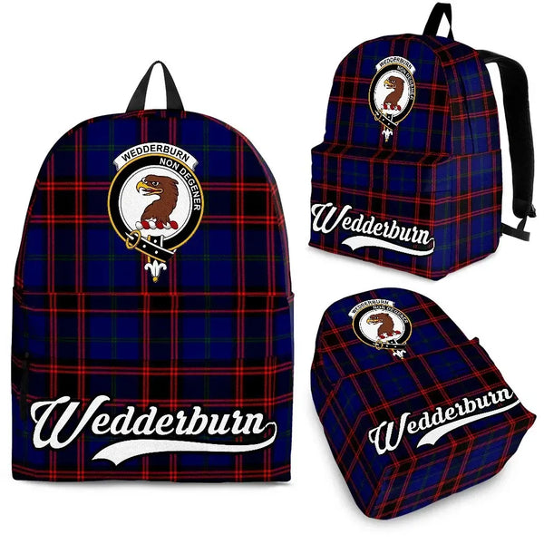 Wedderburn Tartan Crest Backpack