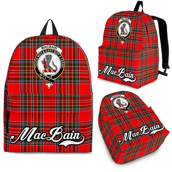 MacBain Tartan Crest Backpack