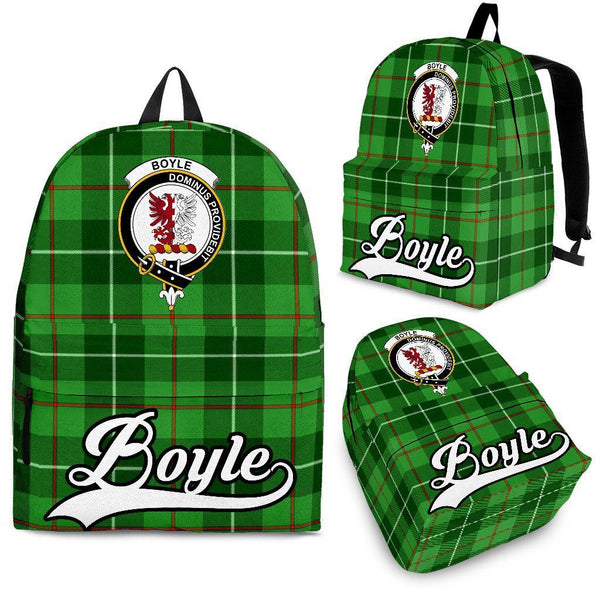 Boyle Tartan Crest Backpack