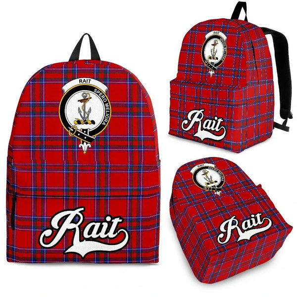 Rait Tartan Crest Backpack