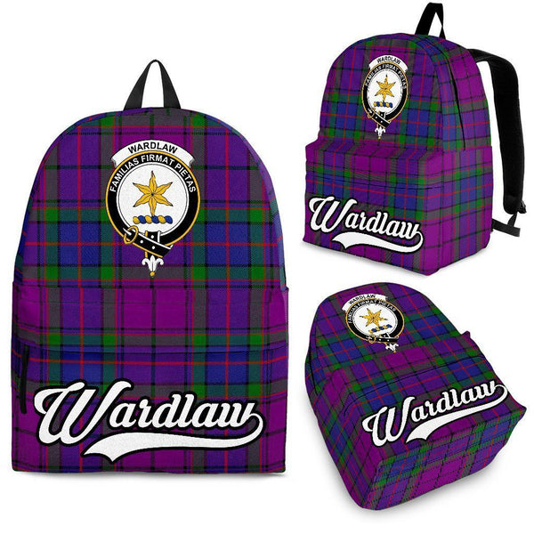 Wardlaw Tartan Crest Backpack