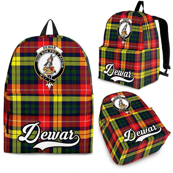 Dewar Tartan Crest Backpack