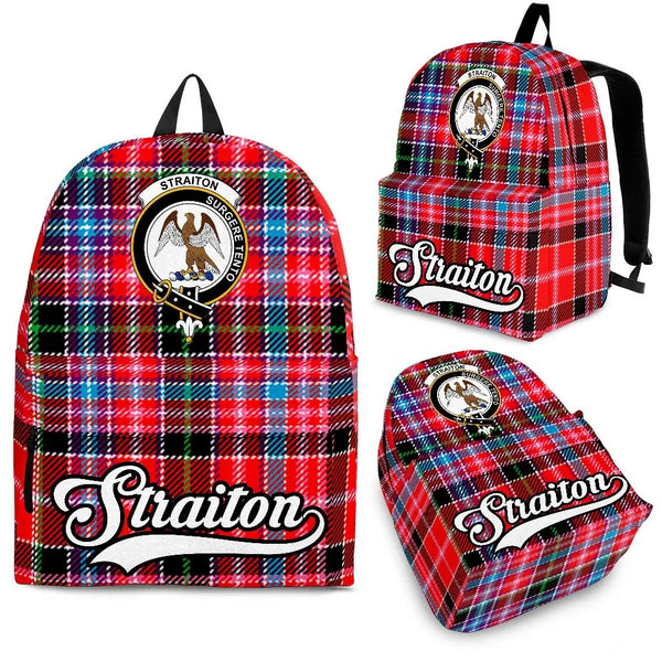 Straiton Tartan Crest Backpack