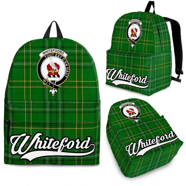 Whiteford Tartan Crest Backpack