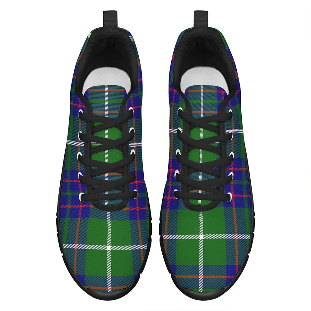 MacIntyre Hunting Modern Tartan Plaid Sneakers