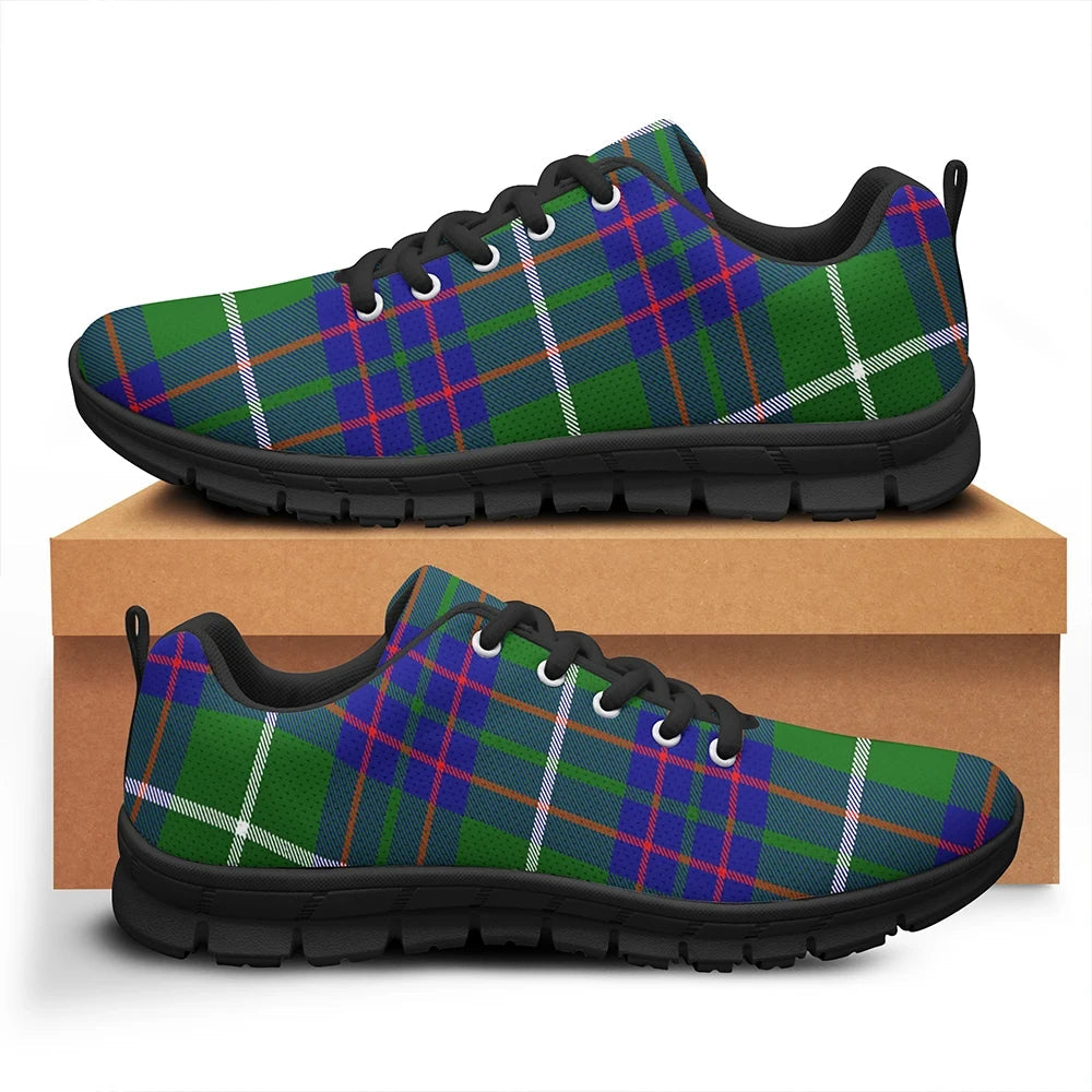 MacIntyre Hunting Modern Tartan Plaid Sneakers