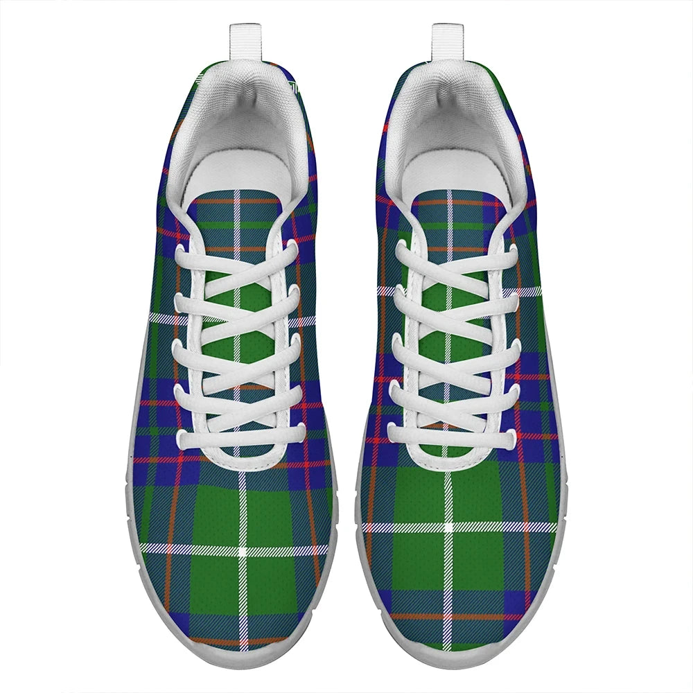 MacIntyre Hunting Modern Tartan Plaid Sneakers