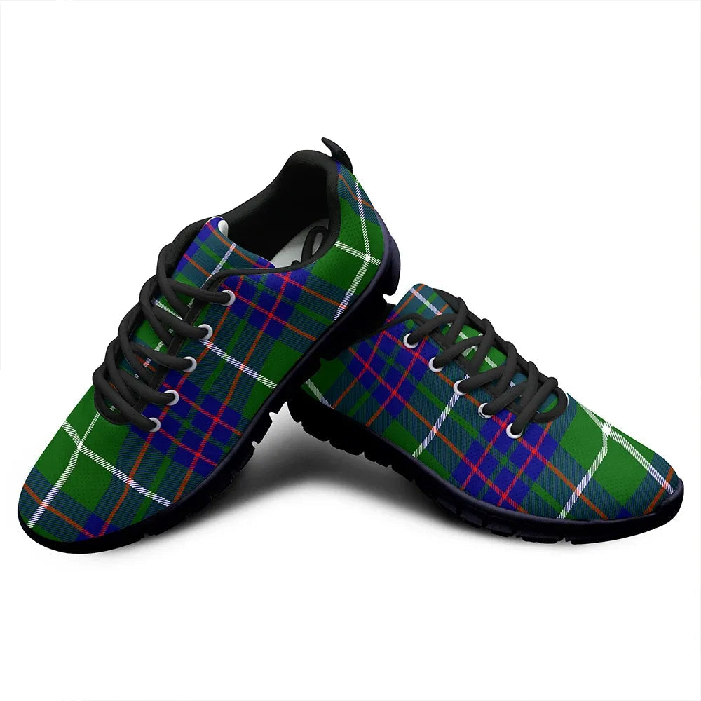 MacIntyre Hunting Modern Tartan Plaid Sneakers