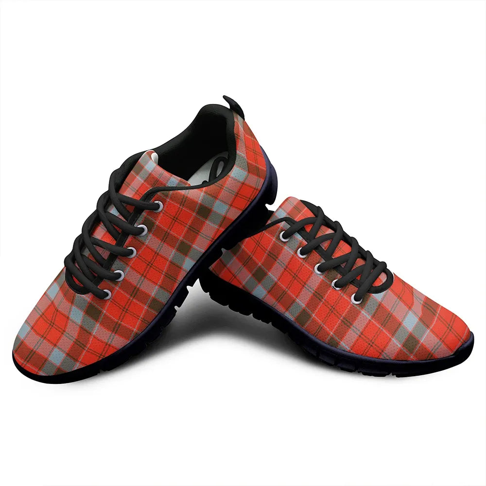 Robertson Weathered Tartan Plaid Sneakers