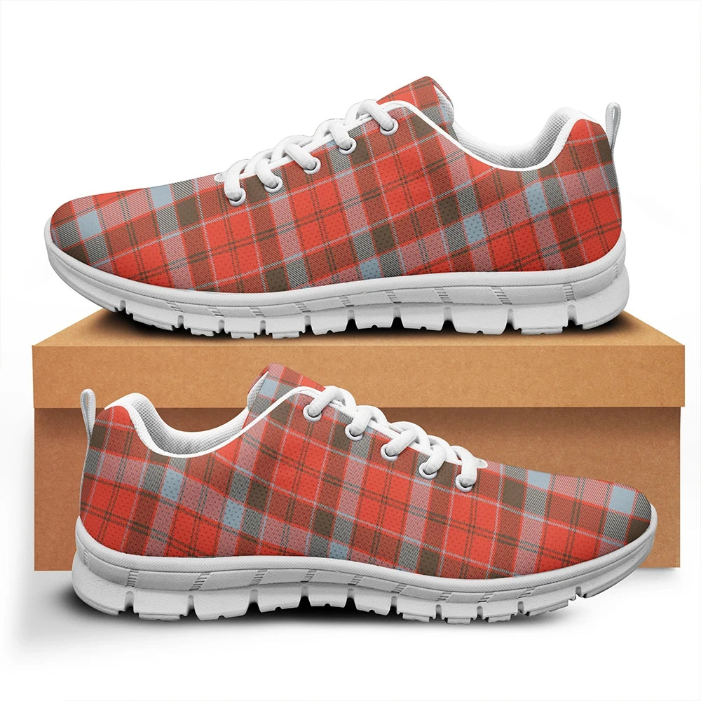 Robertson Weathered Tartan Plaid Sneakers