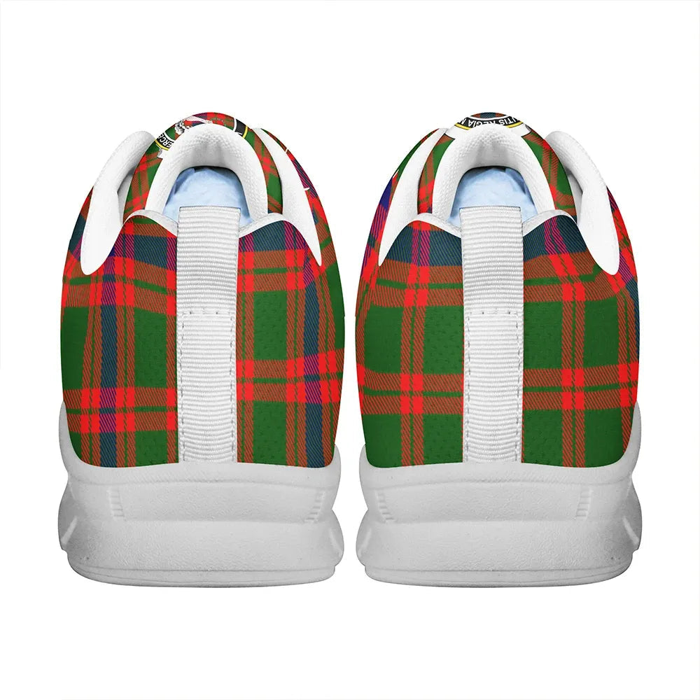 Skene Modern Tartan Crest Sneakers