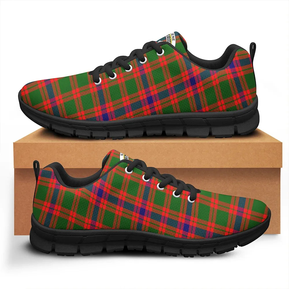 Skene Modern Tartan Crest Sneakers