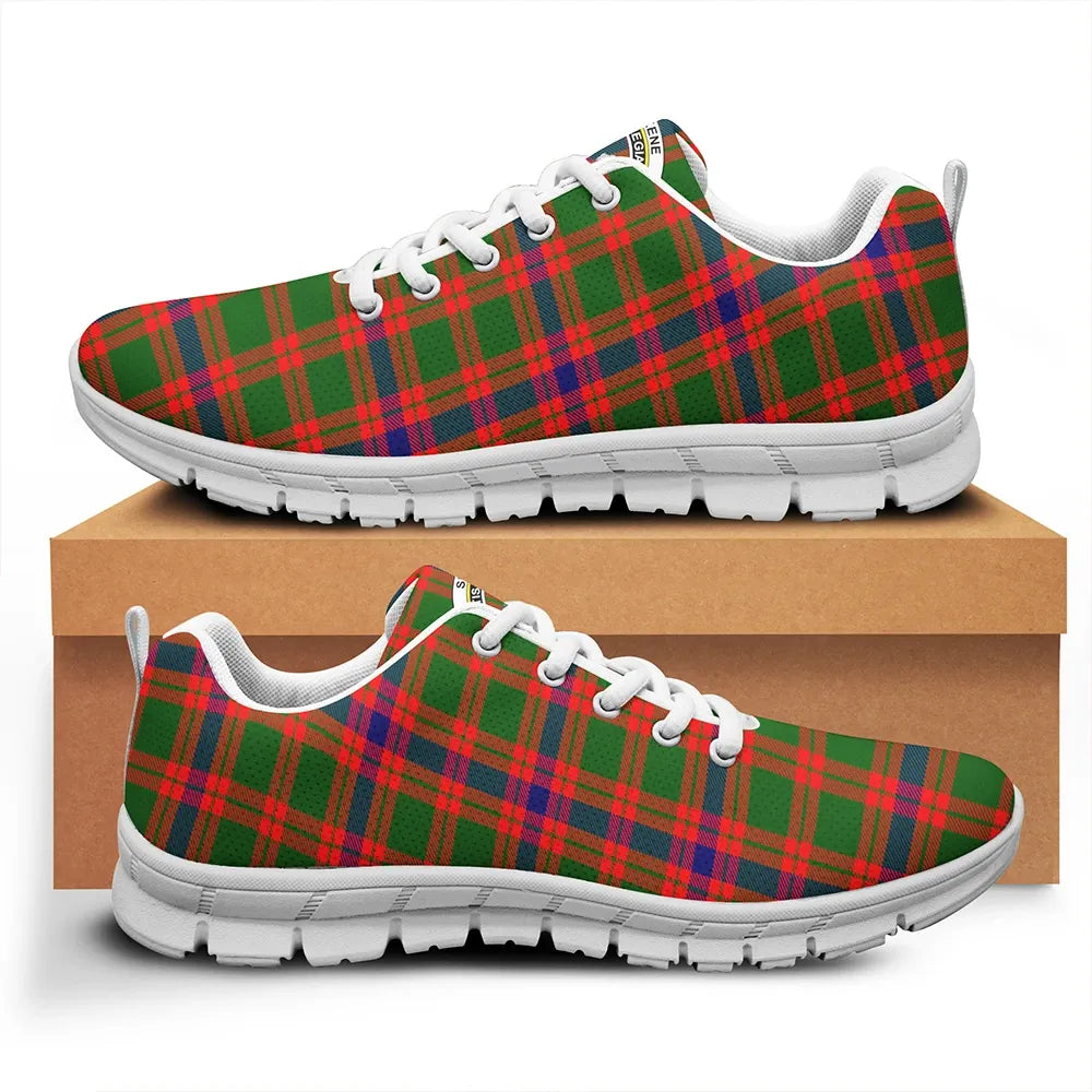 Skene Modern Tartan Crest Sneakers