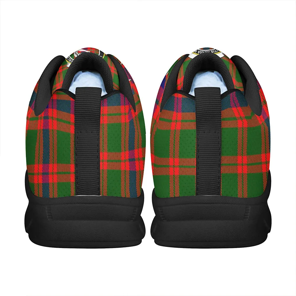 Skene Modern Tartan Crest Sneakers