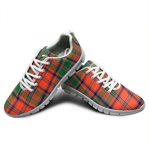 Stewart of Appin Ancient Tartan Crest Sneakers