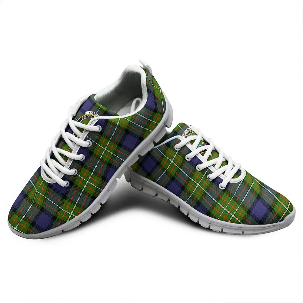 Fergusson Modern Tartan Crest Sneakers