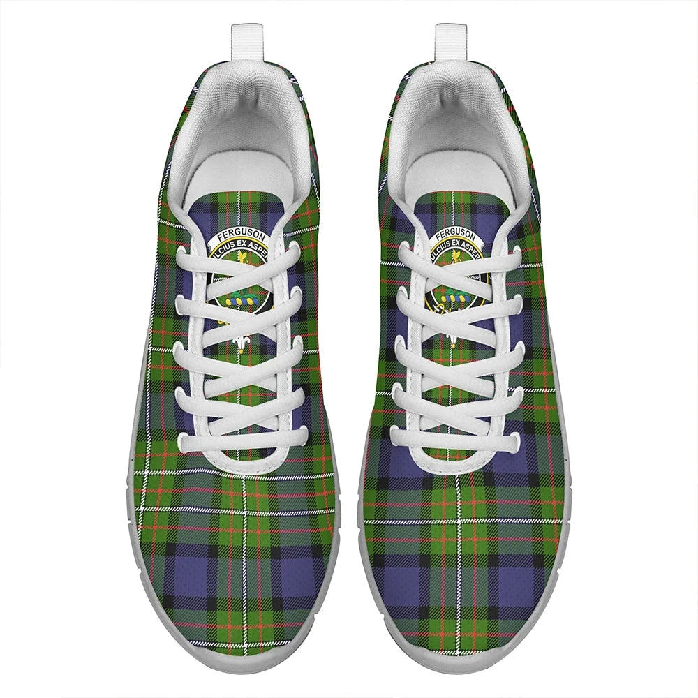 Fergusson Modern Tartan Crest Sneakers