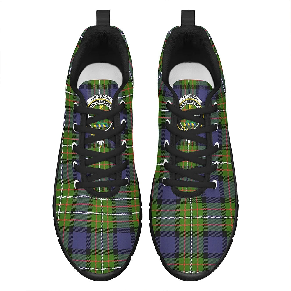 Fergusson Modern Tartan Crest Sneakers