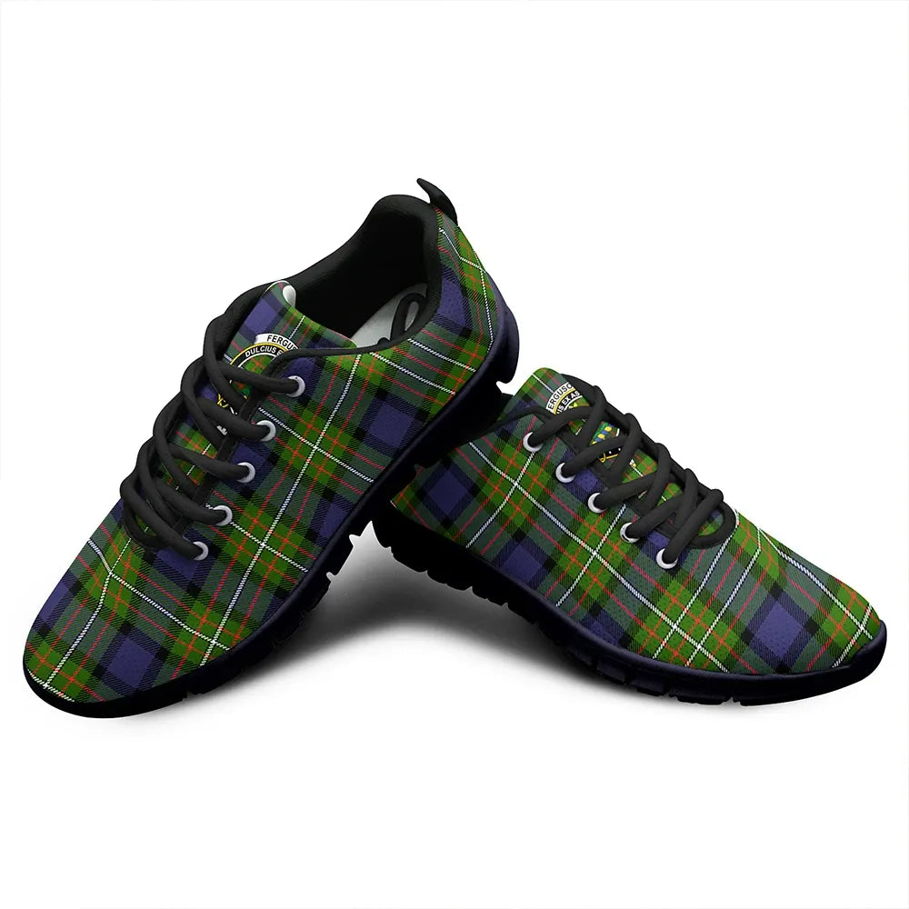 Fergusson Modern Tartan Crest Sneakers