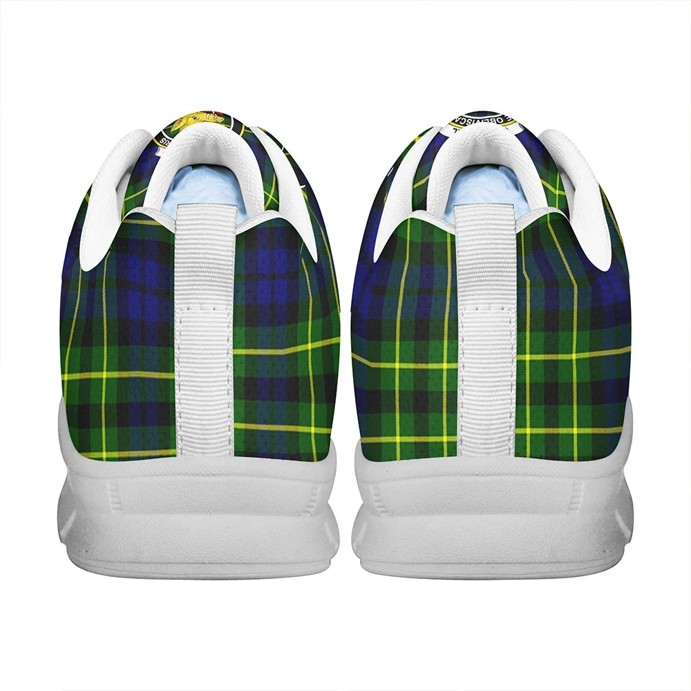 Campbell of Breadalbane Modern Tartan Crest Sneakers