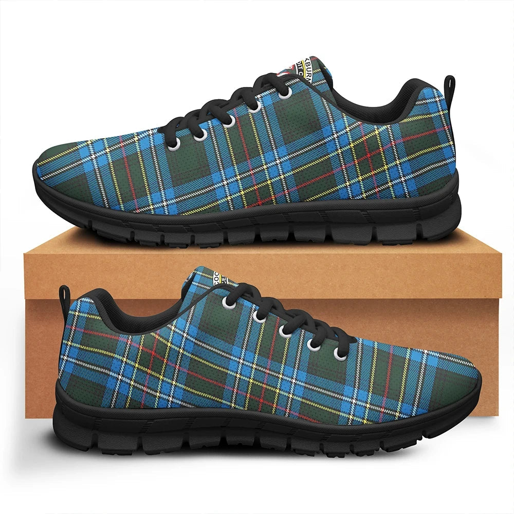 Cockburn Modern Tartan Crest Sneakers