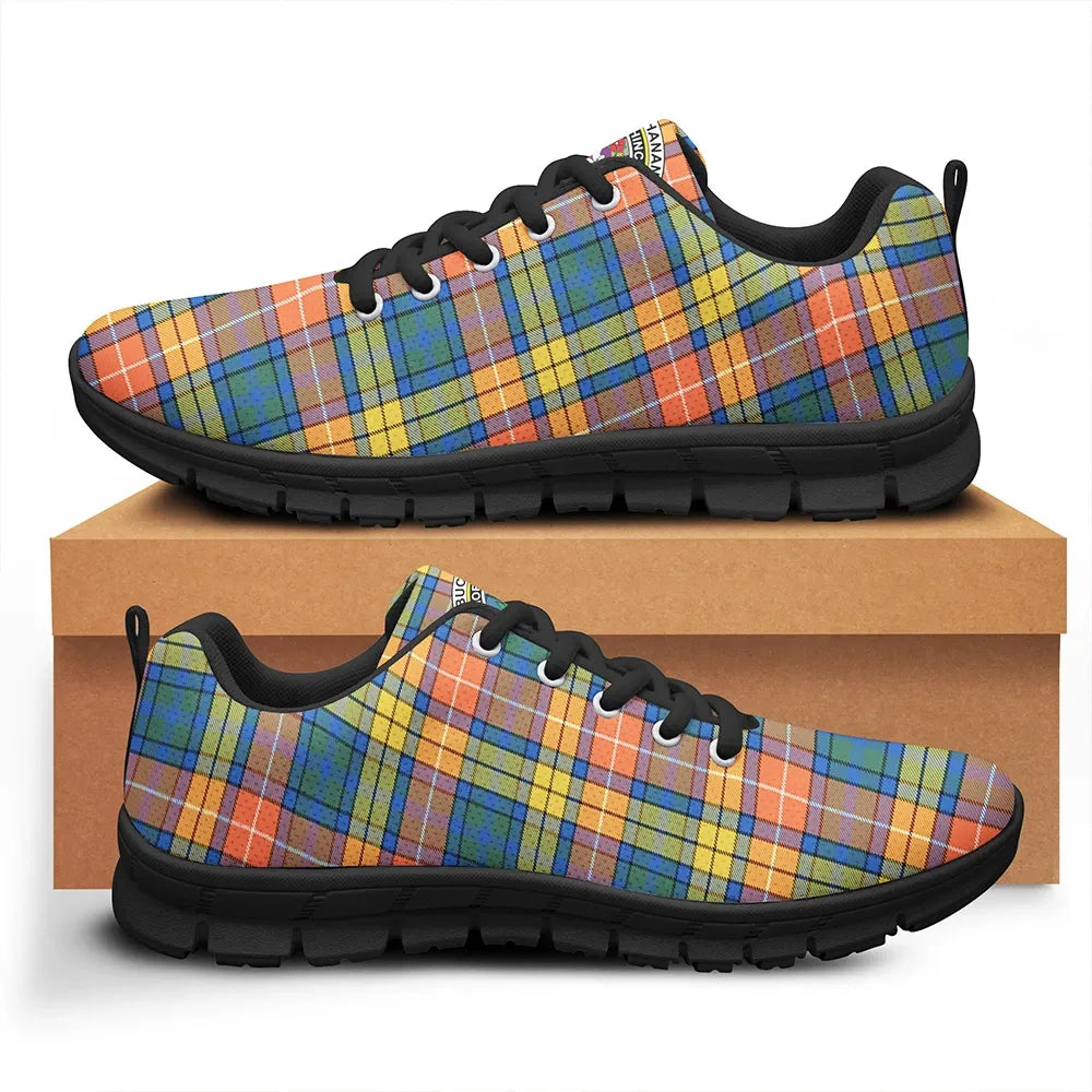 Buchanan Ancient Tartan Crest Sneakers