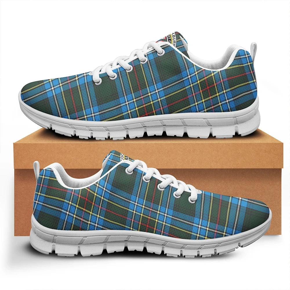 Cockburn Modern Tartan Crest Sneakers