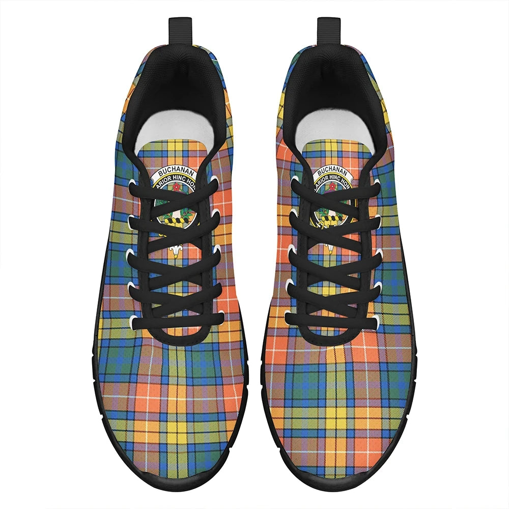 Buchanan Ancient Tartan Crest Sneakers