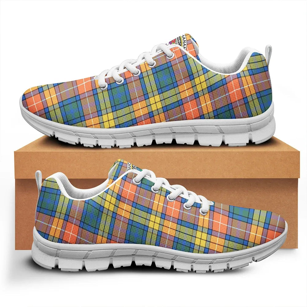 Buchanan Ancient Tartan Crest Sneakers