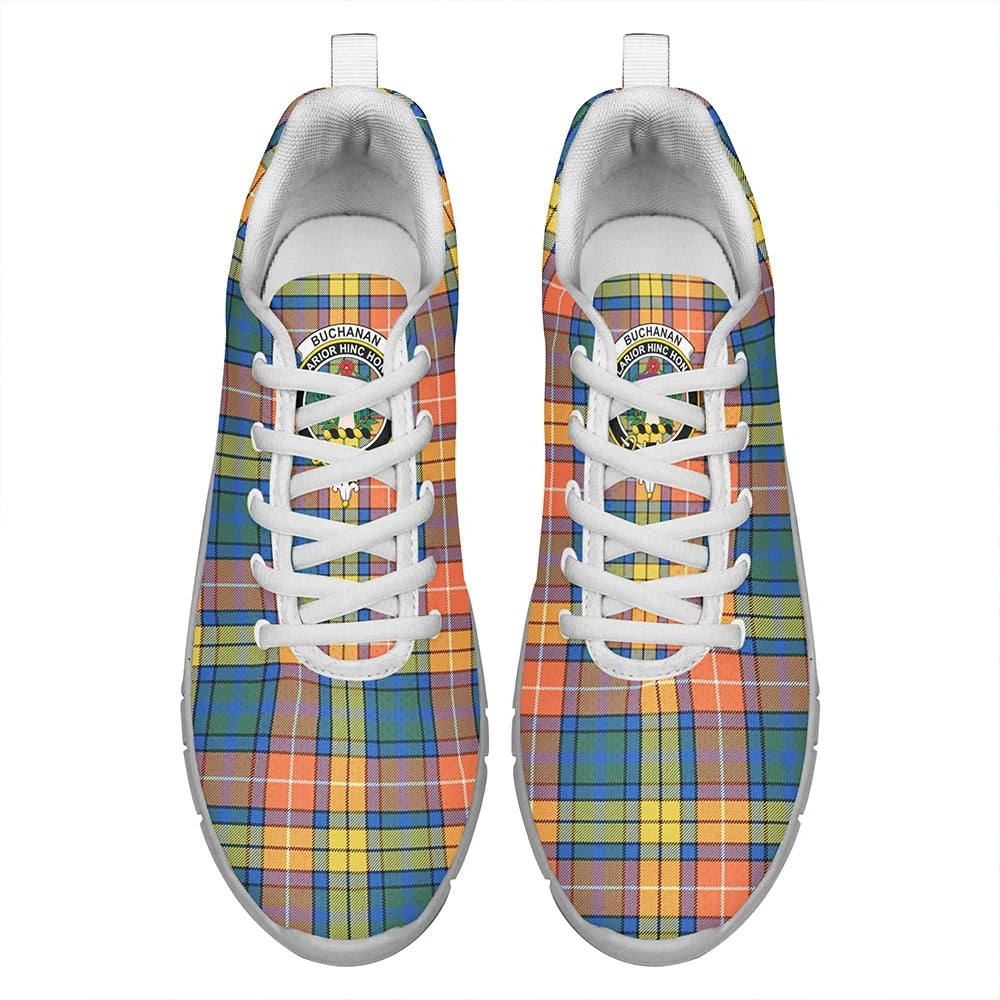 Buchanan Ancient Tartan Crest Sneakers