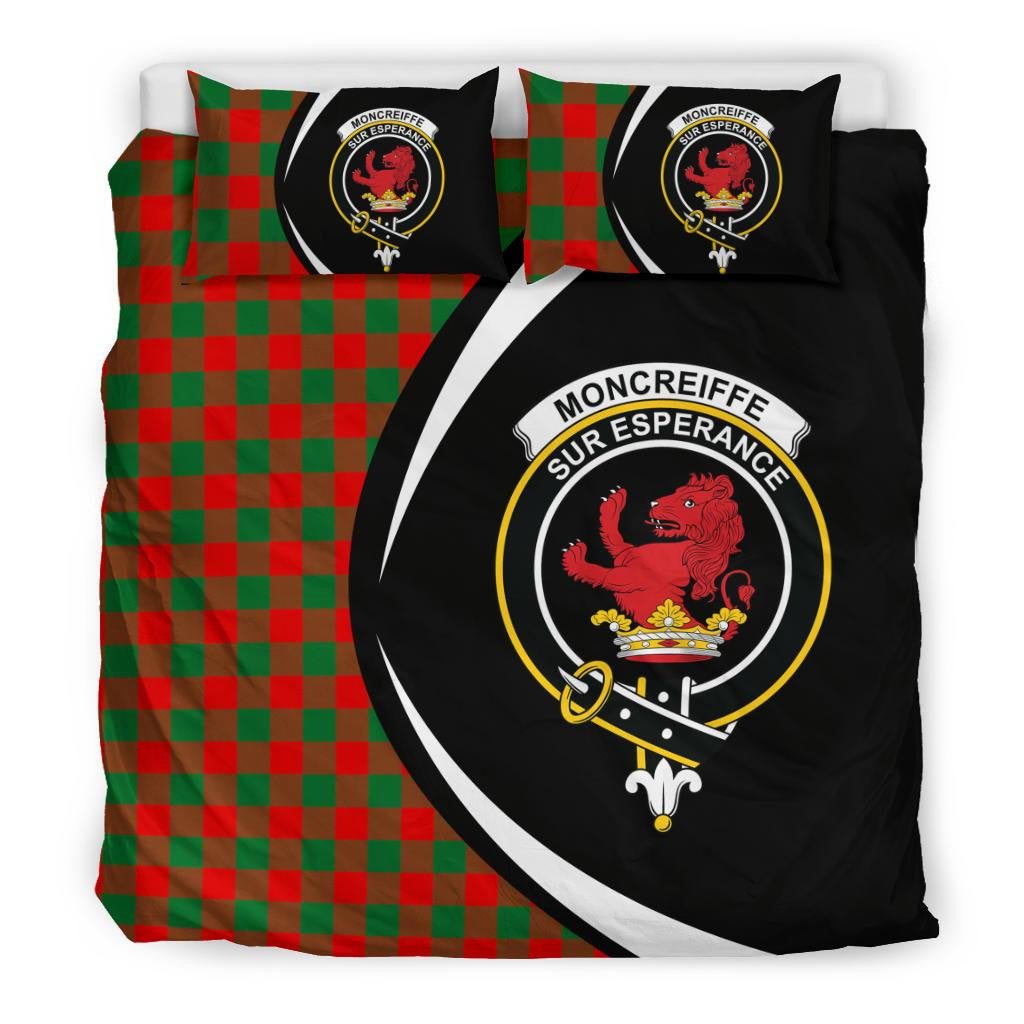 Moncrieffe Clan Bedding Set, Scottish Tartan Moncrieffe Clan Bedding Set Circle Style