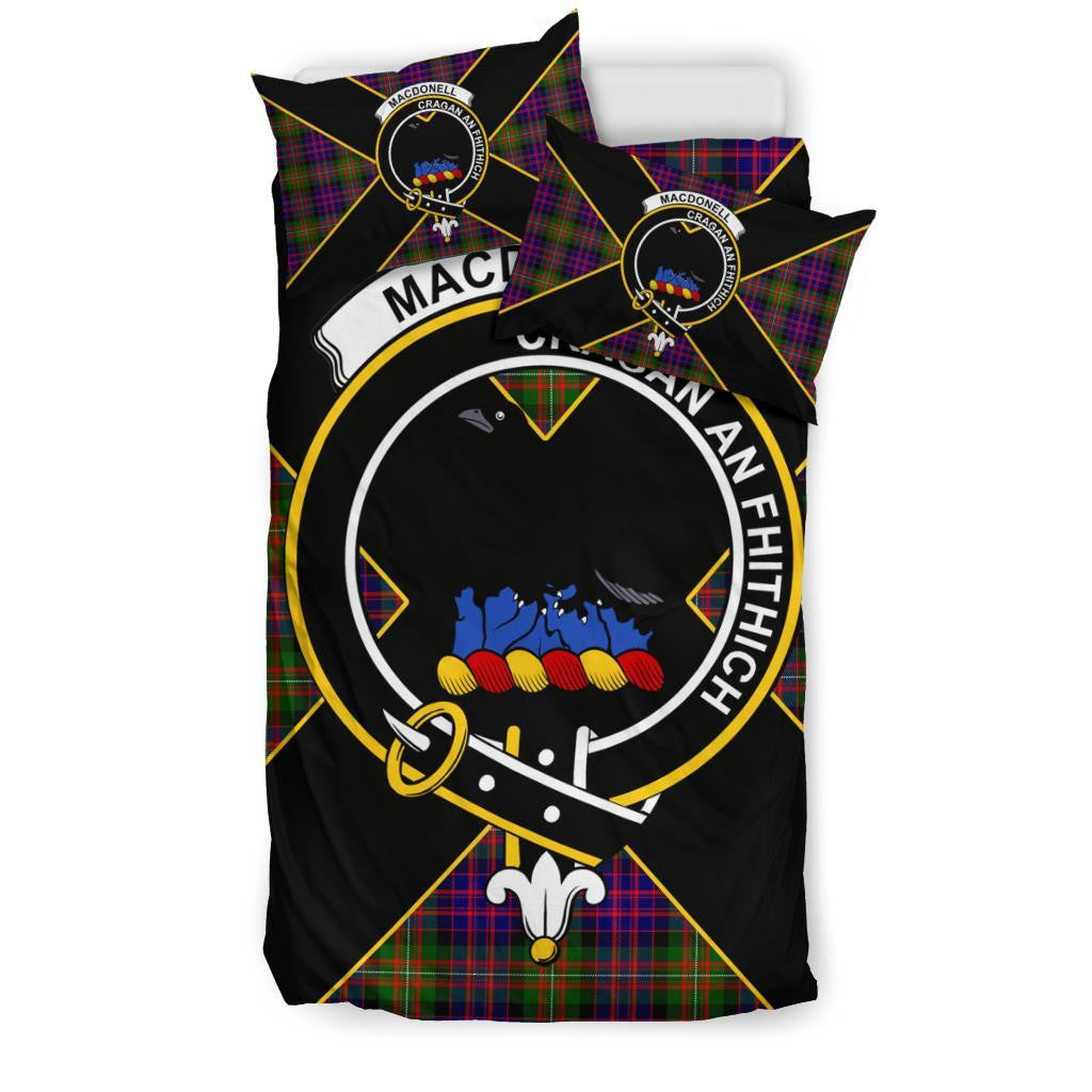 MacDonell of Glengarry Clan Bedding Set, Scottish Tartan MacDonell of Glengarry Clan Bedding Set Luxury Style