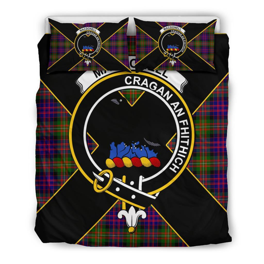 MacDonell of Glengarry Clan Bedding Set, Scottish Tartan MacDonell of Glengarry Clan Bedding Set Luxury Style