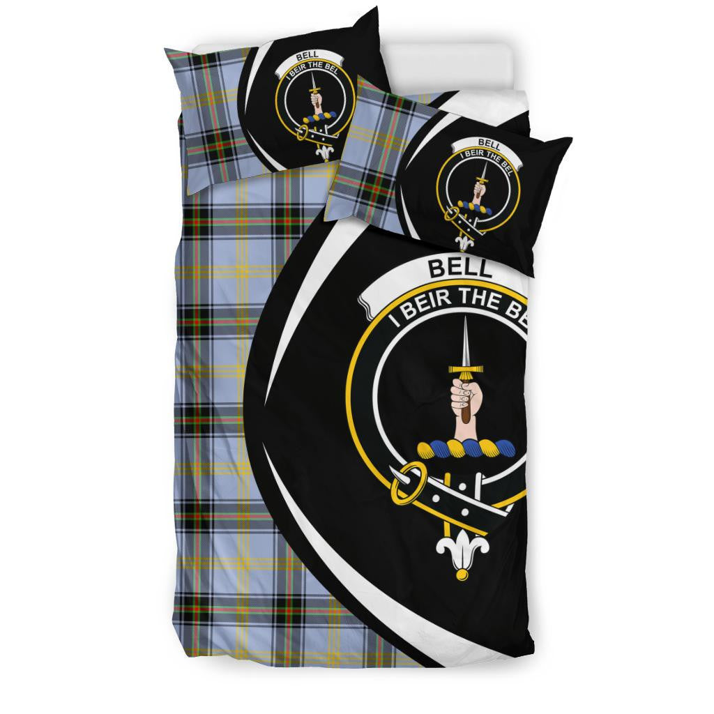 Bell Of The Borders Clan Bedding Set, Scottish Tartan Bell Of The Borders Clan Bedding Set Circle Style