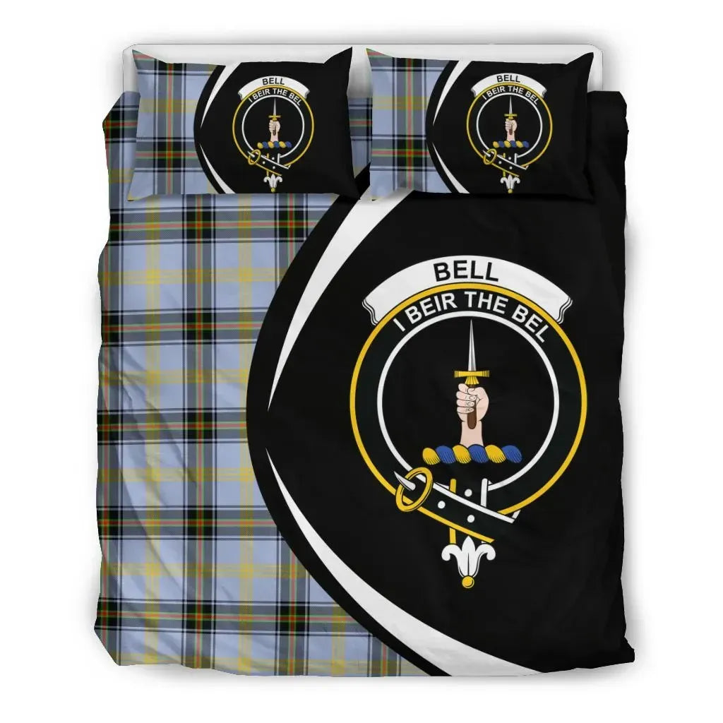 Bell Of The Borders Clan Bedding Set, Scottish Tartan Bell Of The Borders Clan Bedding Set Circle Style