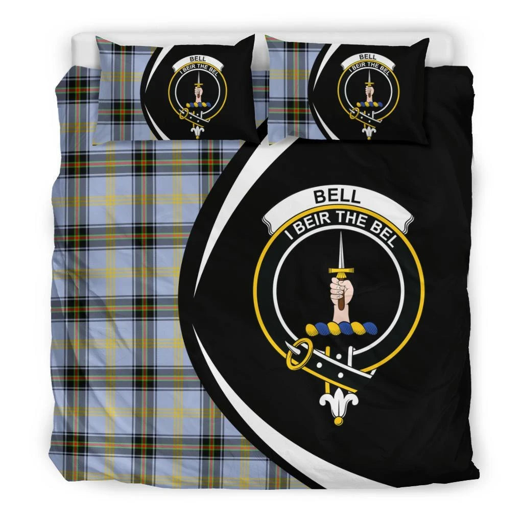 Bell Of The Borders Clan Bedding Set, Scottish Tartan Bell Of The Borders Clan Bedding Set Circle Style