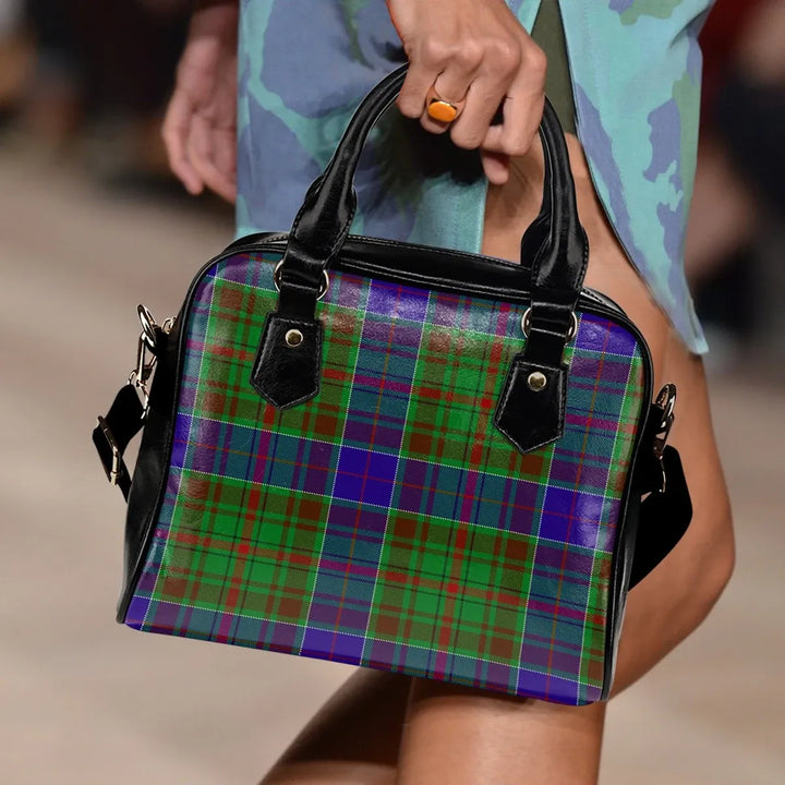 Adam Tartan Plaid Shoulder Handbag