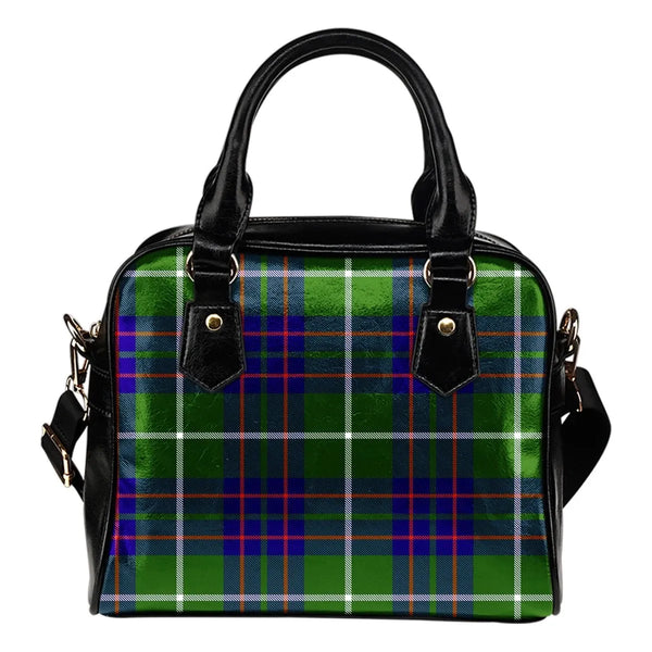 MacIntyre Hunting Modern Tartan Plaid Shoulder Handbag