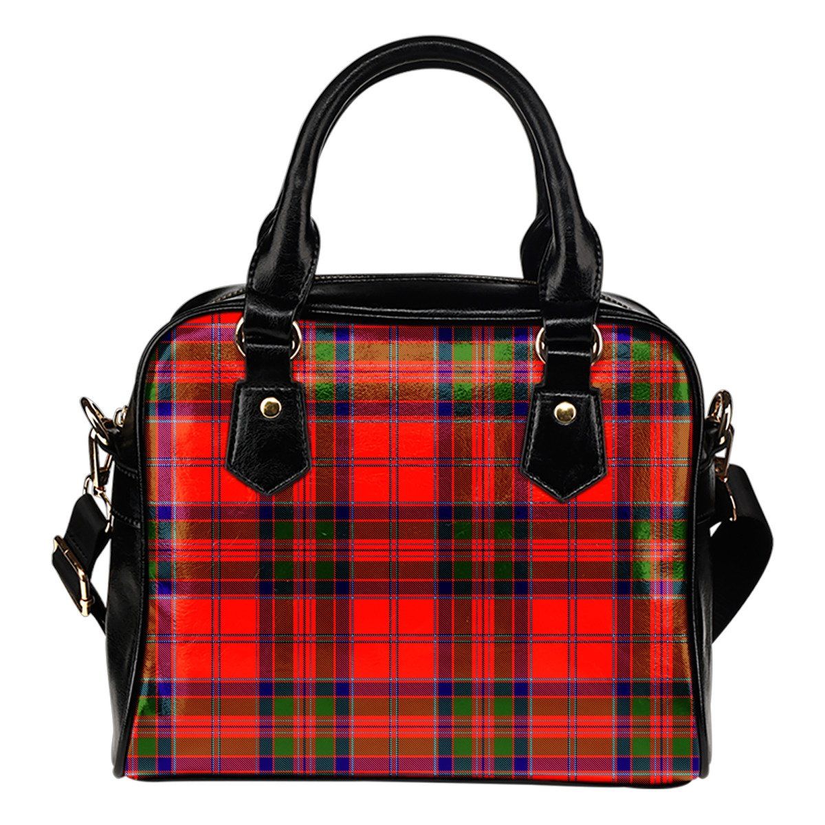 MacGillivray Modern Tartan Plaid Shoulder Handbag