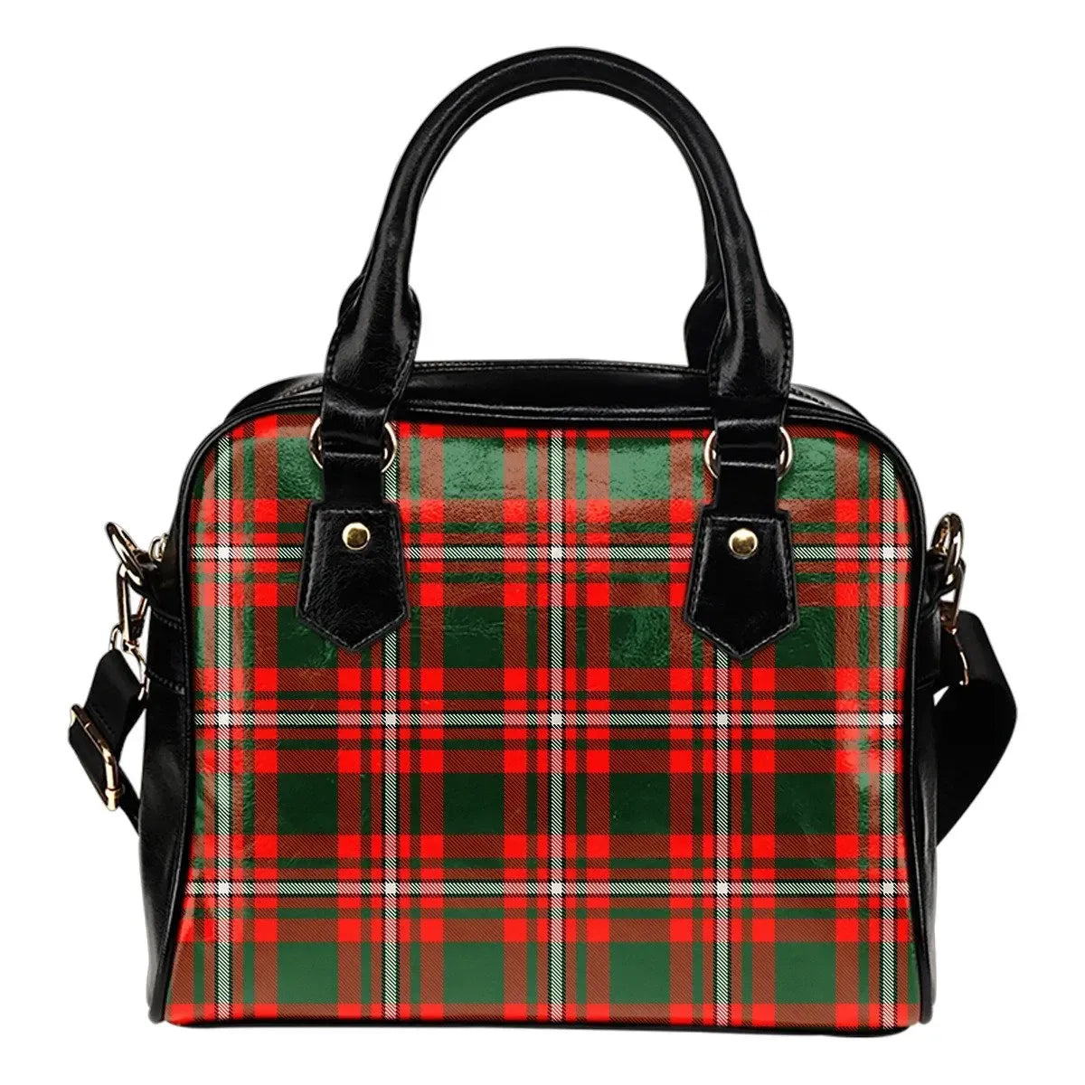 Princess Margaret Tartan Plaid Shoulder Handbag