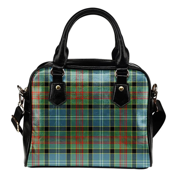 Paisley District Tartan Plaid Shoulder Handbag