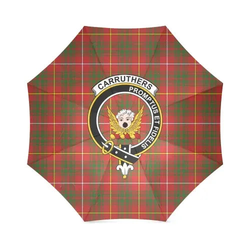 Carruthers Modern Tartan Crest Umbrellas