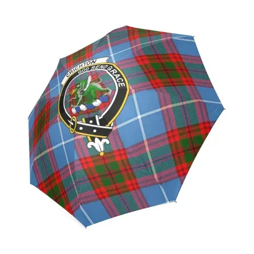 Crichton District Tartan Crest Umbrellas