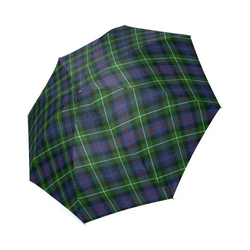 Mackenzie Modern Tartan Plaid Umbrellas