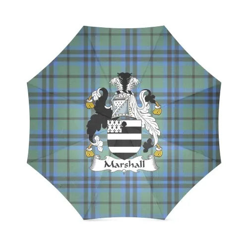 Marshall Tartan Crest Umbrellas