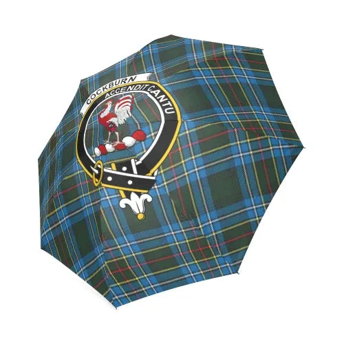 Cockburn Modern Tartan Crest Umbrellas