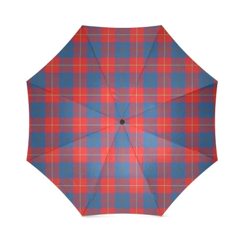 Galloway Red Tartan Plaid Umbrellas