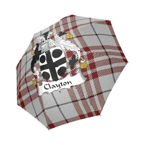 Clayton Tartan Crest Umbrellas