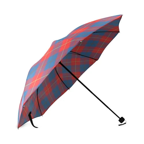 Galloway Red Tartan Plaid Umbrellas